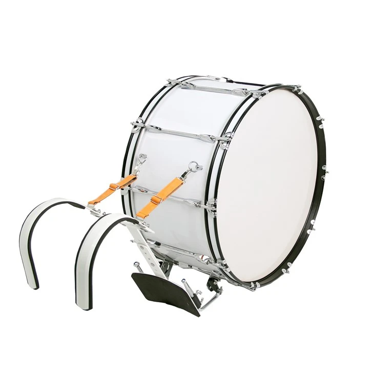 Marching Bass Drum With Carrier